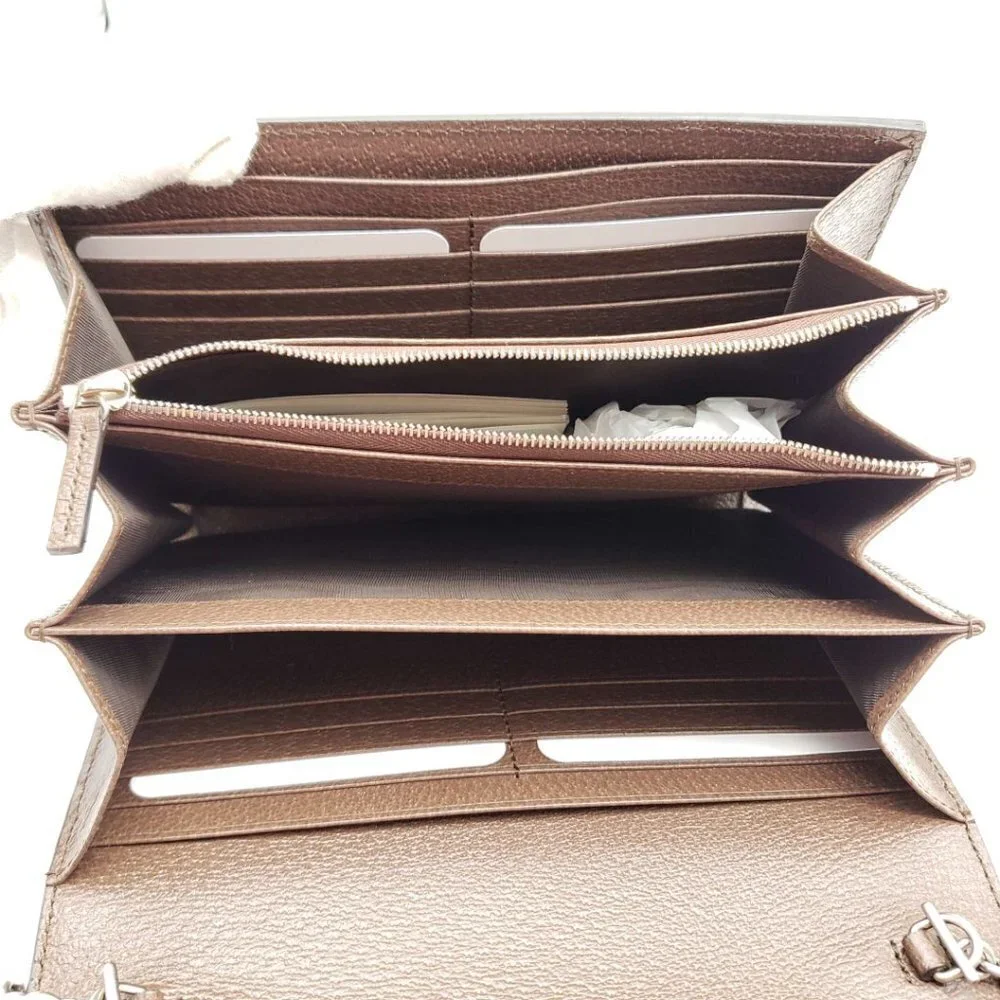 Gucci Dionysus GG Supreme Mini Chain Bag NWOT | Beige Monogram Canvas Crossbody - Picture 10 of 15